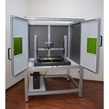 Станок с переменным импульсным лазерным источником SharpMark Fiber PRO XYZ (VAR)